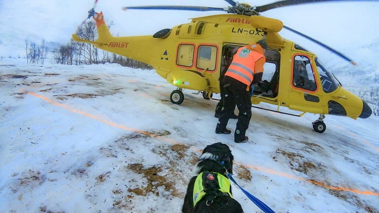 Missing skier