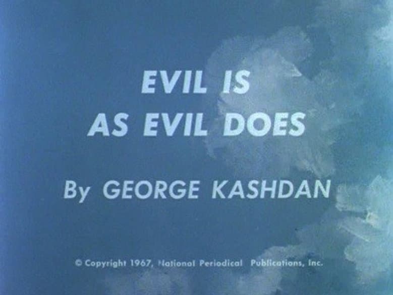 Green Lantern - Evil is As Evil Does