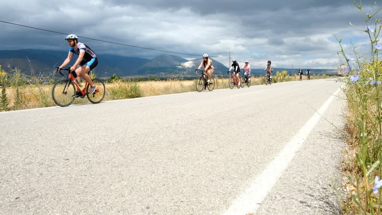Pedaling in Disappearing Waters