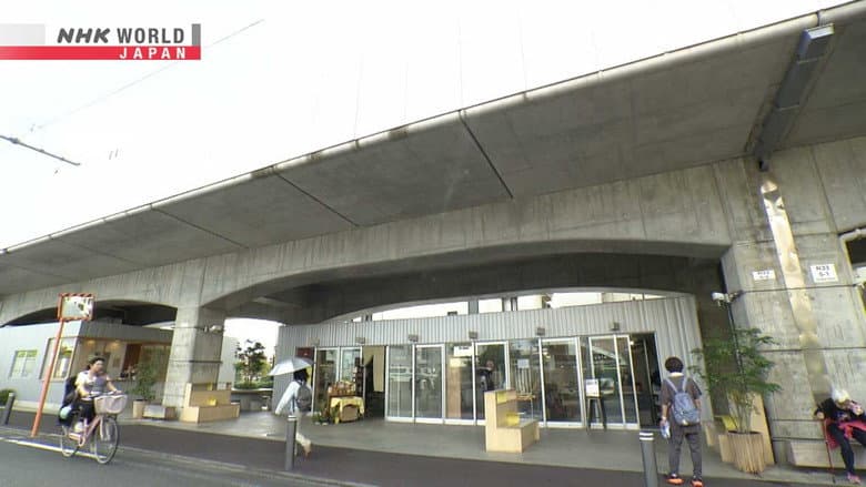 Under Elevated Train Tracks