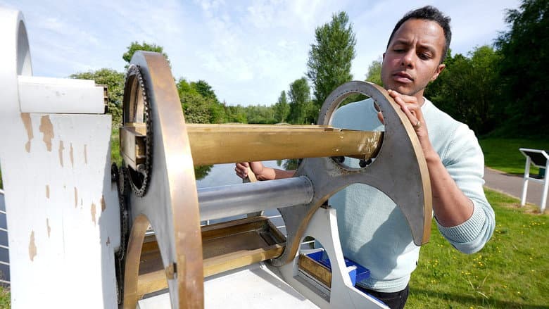 Falkirk - Forgotten Model Boatlift Brought Back to Live