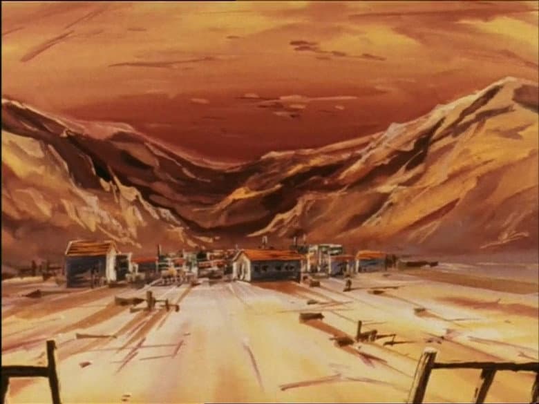 Scream, red desert