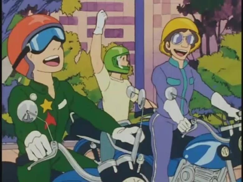 Papa's a middle-aged rider